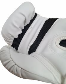 Kubisport Boxovací rukavice bílé tréninkové