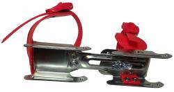 Kubisport Dětské brusle - KAČENKY - červené