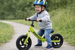 Kubisport Dětské odrážedlo CSK31K plastová kola 12 zelená