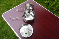 Kubisport Ešusy - sada kempingová střední - 3-dílná