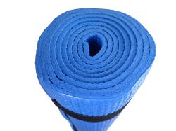 Kubisport Fitness Yoga podložka 173 x 61 x 0,4 cm - modrá