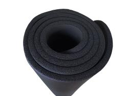 Kubisport Gymnastická NBR podložka 183x60x1,2 cm, ČIERNA