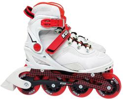 Kubisport CS320K bílé inline brusle