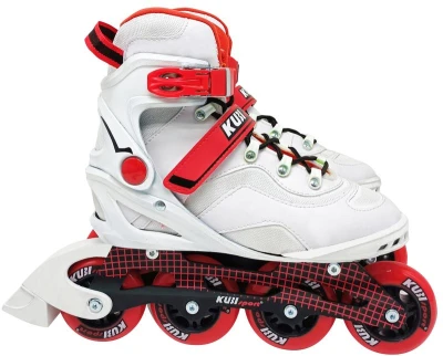 Kubisport CS320K bílé inline brusle