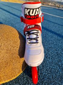 Kubisport CS320K bílé inline brusle