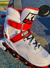 Kubisport CS320K bílé inline brusle