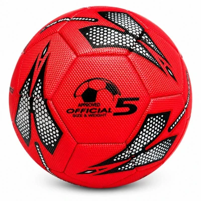 Kubisport K5/1K Kopací míč velikost 5 - červený