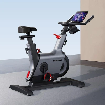 Kubisport Magnetický cyklotrenažér BC91K bezdrátový, sebenabíjecí s bluetooth černo šedý
