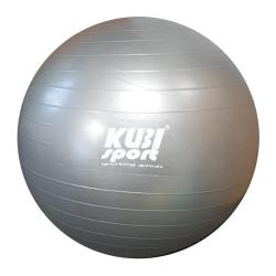 Kubisport Loptu gymnastickú 750mm, nosnosť 150 kg - sivý (VÝPREDAJ)