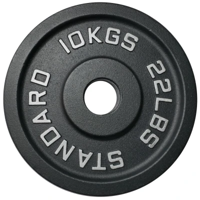 Kubisport Náhradní kotouč speciální litinový 10 kg - průměr otvoru 50 mm