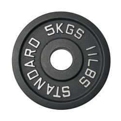 Kubisport Náhradní kotouč speciální litinový 5 kg - průměr otvoru 50 mm Kubisport Náhradní kotouč speciální litinový 5 kg - průměr otvoru 50 mm