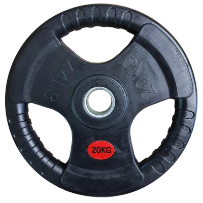 Kubisport Náhradní pogumovaný kotouč s úchopy 20 kg - průměr 50 mm Kubisport Náhradní pogumovaný kotouč s úchopy 20 kg - průměr 50 mm