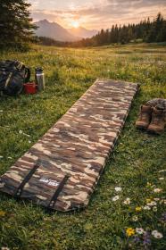 Kubisport Samonafukovacia karimatka 2,5 cm - maskáčový vzor