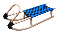 Kubisport Sáně 110cm drevené modré Kubisport Sáně 110cm drevené modré