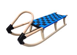 Kubisport Sáně 125cm drevené - modré Kubisport Sáně 125cm drevené - modré