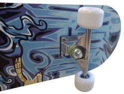 Kubisport Skateboard sportovní s alu podvozkem modrý