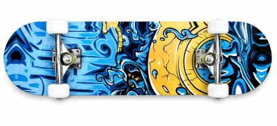 Kubisport Skateboard sportovní s alu podvozkem modrý Kubisport Skateboard sportovní s alu podvozkem modrý