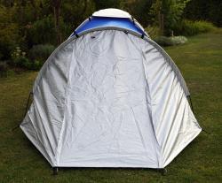 Kubisport Stan monodome pro 3 osoby s předsíňkou - modrý