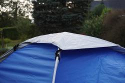 Kubisport Stan monodome pro 3 osoby s předsíňkou - modrý