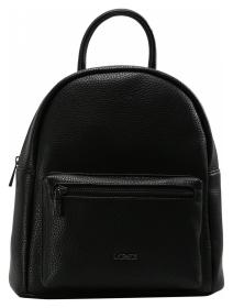 L.CREDI Budapest Backpack Black batoh
