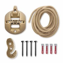 La Siesta Uchytenie hojdacej sedačky alebo vaku CasaMount, béžové (CMG30-6)