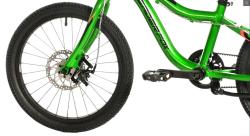 Lader Fox KENO 18 Green (BELT, DISC BRAKE) dětské kolo + výbava zdarma