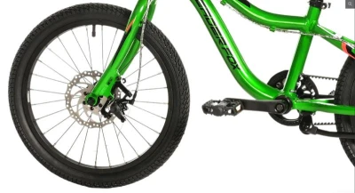 Lader Fox KENO 18 Green (BELT, DISC BRAKE) dětské kolo + výbava zdarma