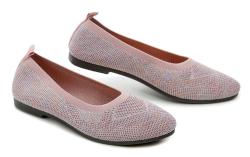 Jana Ladies 1120-24-36 ružové dámske balerínky