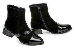 Ladies AZL2439 černé dámské kotníčkové boty