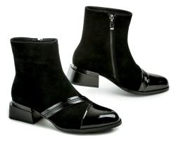 Ladies AZL2439 černé dámské kotníčkové boty