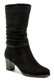 Ladies XR718-DA256 černé dámské polokozačky