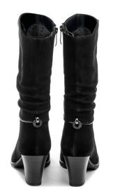 Ladies XR718-DA256 černé dámské polokozačky