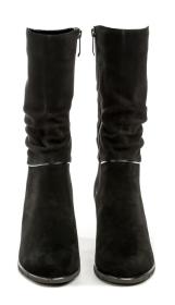Ladies XR718-DA256 černé dámské polokozačky