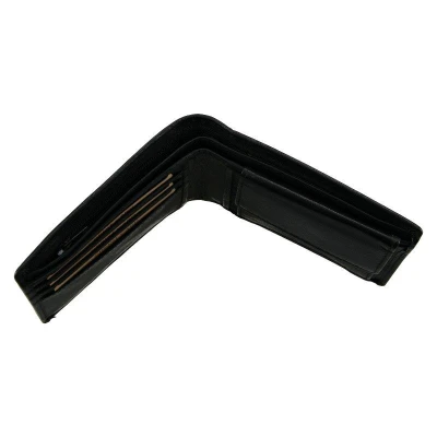 Lagen W-8053- BLK černá pánská kožená peněženka