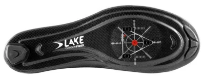 Lake CX238 Carbon černé tretry POUZE EU 46,5 (VÝPRODEJ)