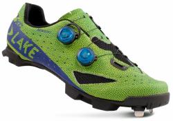 Lake MX238 XC Carbon zeleno/modré tretry