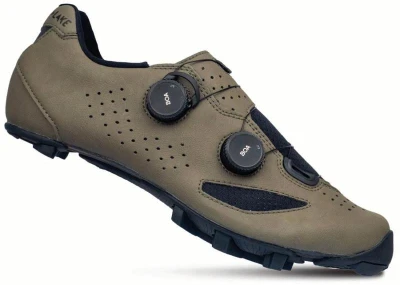Lake MX239 Gravel Carbon zemitě hnědo/černé tretry POUZE EU 43 wide (VÝPRODEJ)