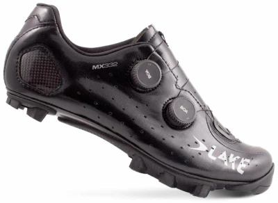 Lake MX332 Lite černo/stříbrné pánské cyklistické tretry