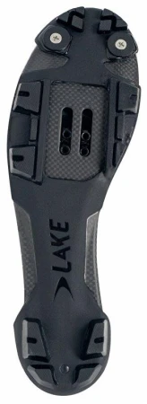 Lake MX333 černo-stříbrné pánské cyklistické tretry