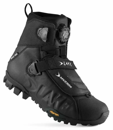 Lake MXZ304 Wide černé pánské cyklistické tretry