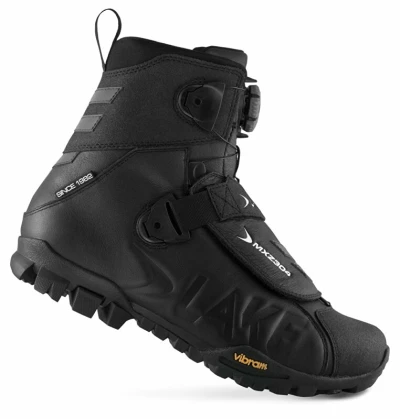 Lake MXZ304 černé pánské zimní cyklistické tretry