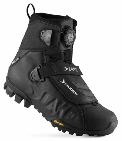 Lake MXZ304 černé pánské zimní cyklistické tretry
