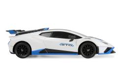 Lamborghini Huracan STO RC Drift Car 4WD LED 1:18 RTR licencované bílé