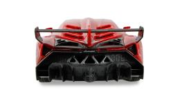 Lamborghini Veneno RC Drift Car 4WD LED 1:18 RTR licencované červené