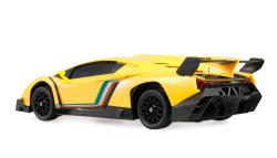 Lamborghini Veneno RC Drift Car 4WD LED 1:18 RTR licencované žluté