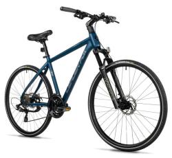 Leader Fox AWAY GENT BLUE MATT pánské krosové kolo + výbava zdarma Leader Fox AWAY GENT BLUE MATT pánské krosové kolo + výbava zdarma