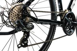 Leader Fox AWAY LADY 28 BLACK SHINY dámské krosové kolo + výbava zdarma