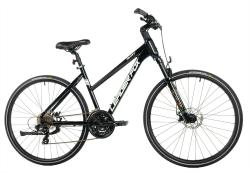 Leader Fox AWAY LADY 28 BLACK SHINY dámské krosové kolo + výbava zdarma