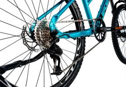 Leader Fox CAPITAN Girl 24 2025 zelené dětské kolo + výbava zdarma