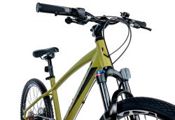 Leader Fox CAPITAN BOY 24 2025 khaki dětské kolo + výbava zdarma